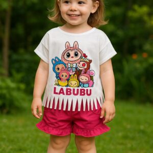Conjunto_niña_Labubu_fuxia