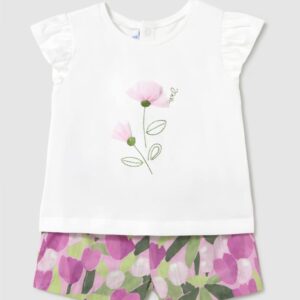 Conjunto_pantalón_corto_floral_y_camiseta_bebé_1237_Malva_mayoral