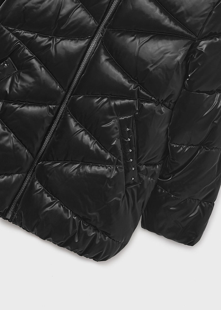 Chaquetón_largo_chica_color_negro_Ref._7436