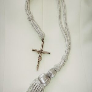 Cordón-con-Cruz de-Comunión-plata