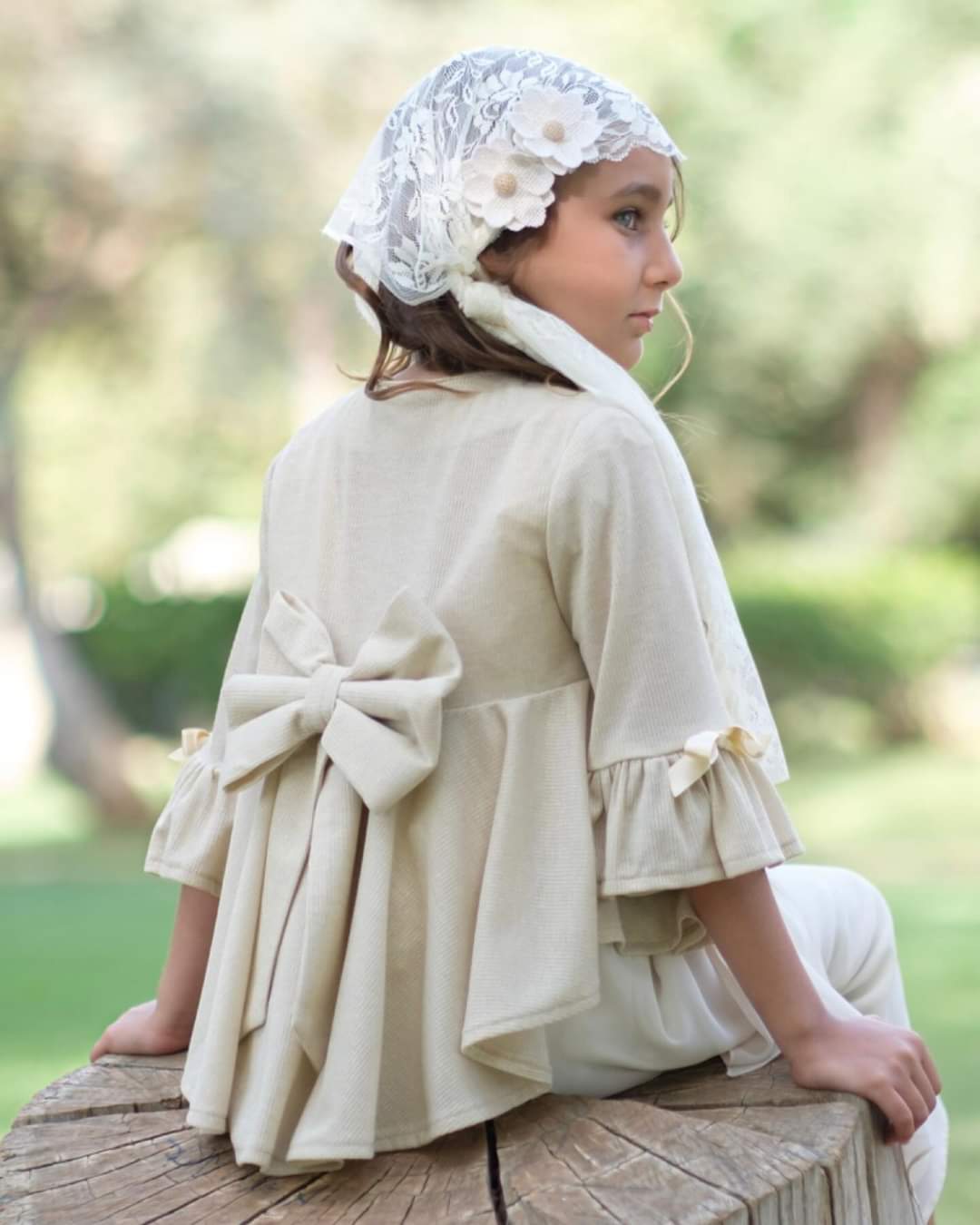 Chaqueta de ceremonia para niña Nekenia